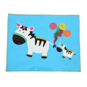 Two Zebras Table Mat