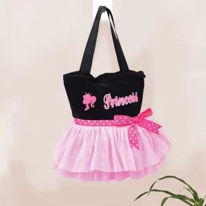 Pink Black Princess Tutu Bag