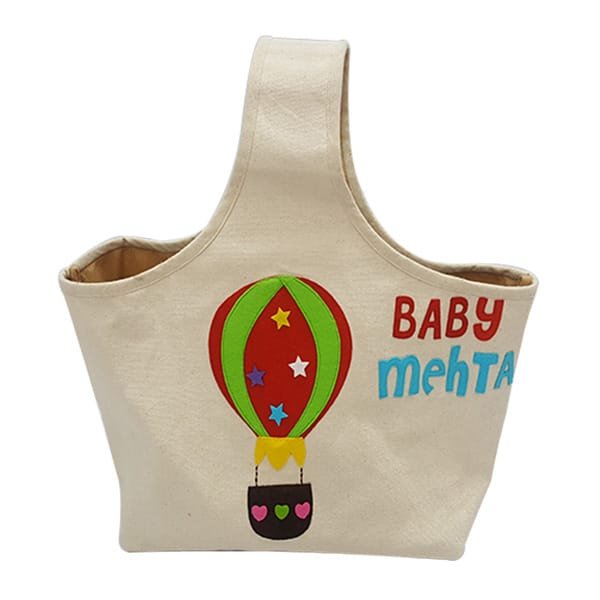 Hot Air Balloon Canvas Sundries Bag