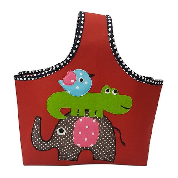 Elephant Croco Red Sundries Bag