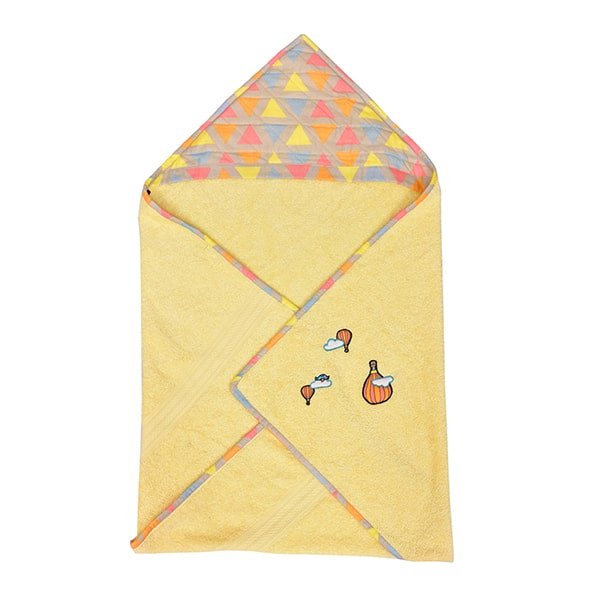 Hot Air Patch Hood Towel