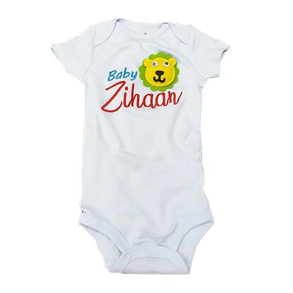 AE-03-P01-I01 Lion Logo Romper