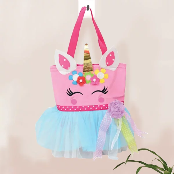 Pink Blue Unicorn Tutu Bag