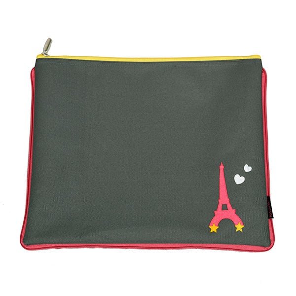 Eiffel Tower Zipper Folder