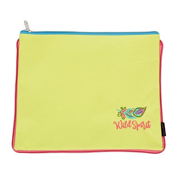 BE-05-P06-I01 Feather Zipper Folder