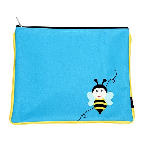 BE-05-P09-I01 Bee Zipper Folder