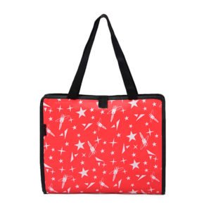 Red Stars Stationery Organiser