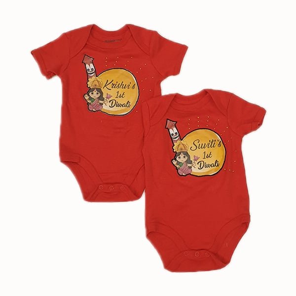 First Diwali Romper