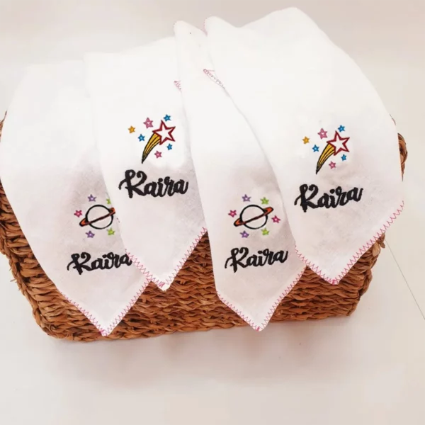 Stars Planets Logo Malmal Napkins Set