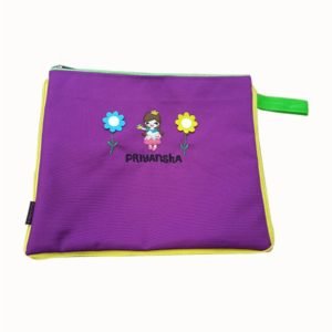 Princess Purple Zipper Folder