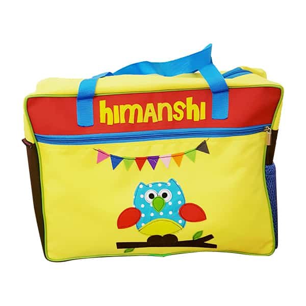 Owl Yellow Red All Day Bag