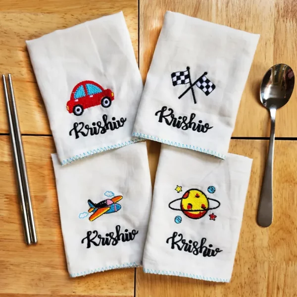 Mix Boys Logo Malmal Napkins Set