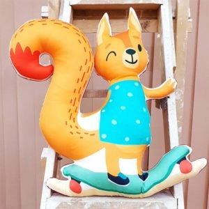 Squirrel Pillow Doll