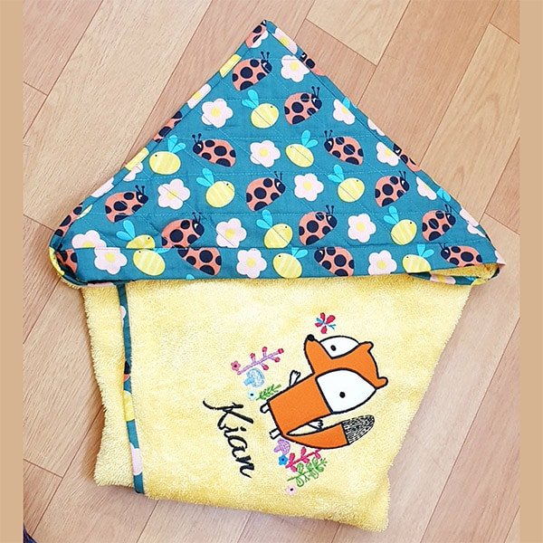 Cute Fox Hood Towel