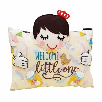 Baby Welcome Little One Cushion