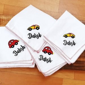 Car Logo Malmal Napkins Set