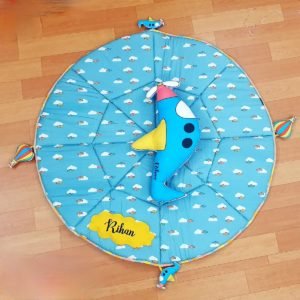 Aeroplane Quilted Play Mat