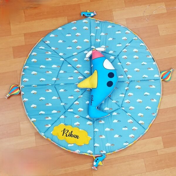 Aeroplane Quilted Play Mat