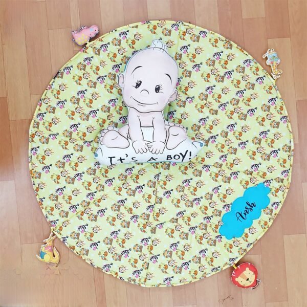 Jungle Quilted Play Mat