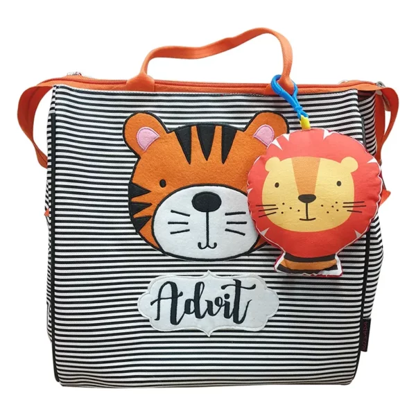 Baby Tiger Face Tote Bag