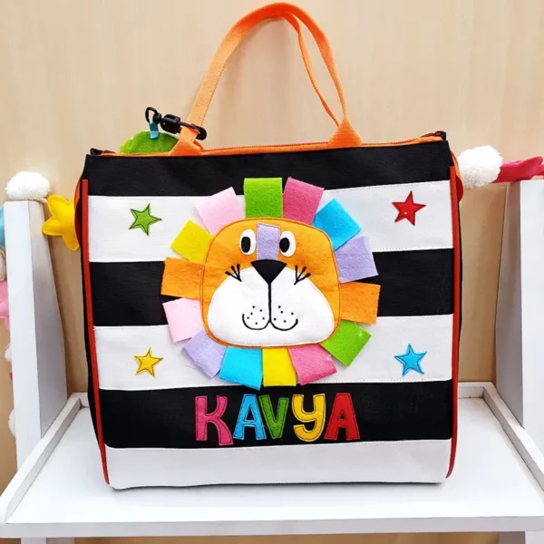 Colourful Lion Tote Bag