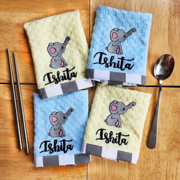 Elephant Napkins Set