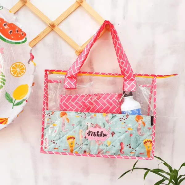 Mermaid Print Swimming Bags