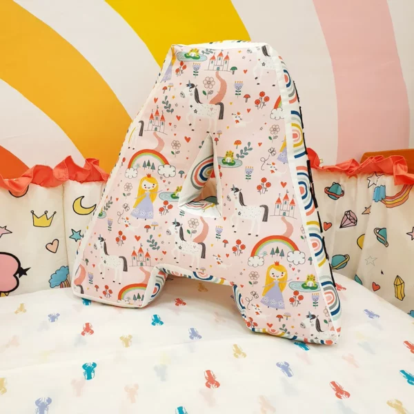 Princess Alphabet Cushion