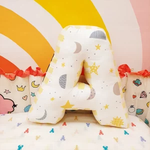 Stars Alphabet Cushion