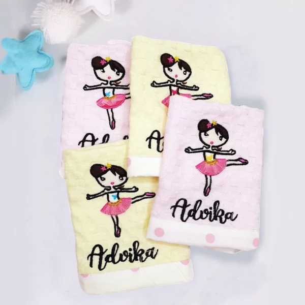 Ballerina Doll Napkins Set