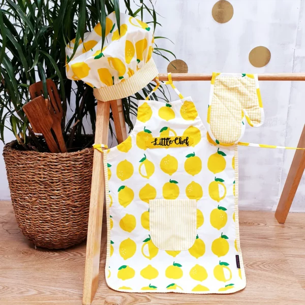 Fresh Lemon Apron Set
