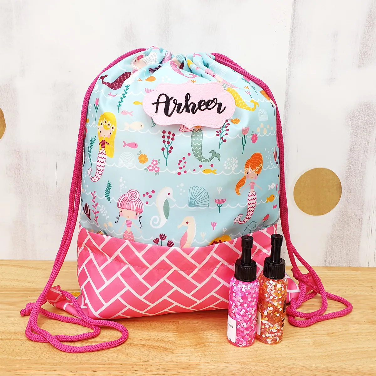 Mermaid Drawstring Bags