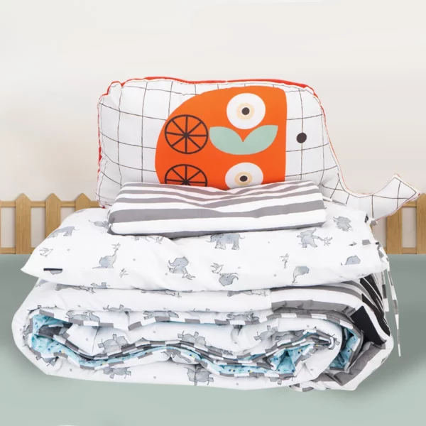 Grey Elephant Comforter