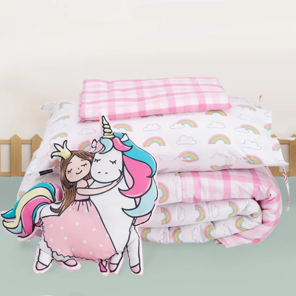 Rainbow Checks Comforter
