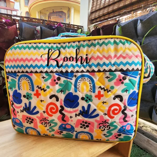 Abstract Travel Case