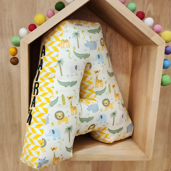 Animal Alphabet Cushion
