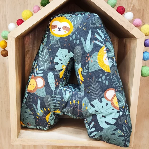 Jungle Alphabet Cushion