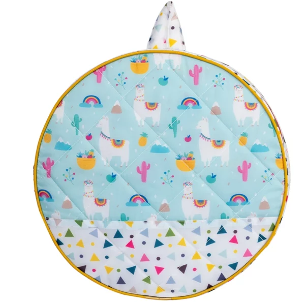 Blue Llama Toddler Bag