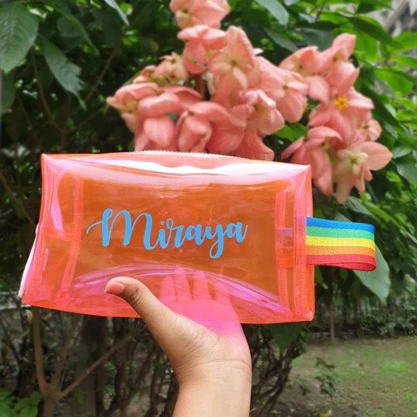 Pink Jelly Travel Kit